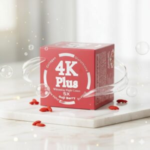 4k Plus Goji crème de visage éclaircissante et anti tâches