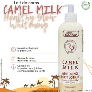 SKIN DOCTOR Lait de corps CAMEL MILK Whitening, Healthy glow