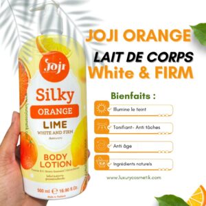 JOJI Lait de corps ORANGE Lime éclaircissant