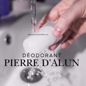 Déodorant Crystal d'alun 100% Naturel (Turmeric ou Coconut)