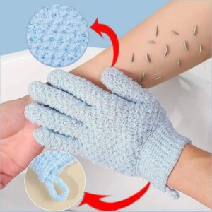 Gant de douche exfoliant  (2 pièces)