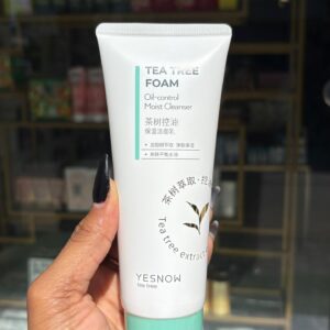 Yesnow tea tree oil contrôl - Gel nettoyant anti acné et points noirs