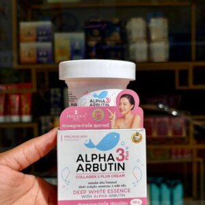 PRECIOUS SKIN Alpha arbutin collagen 3plus crème de visage éclaircissante - anti tâches 100g