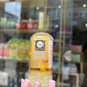 U&I Déodorant pierre d'alun au curcuma - Alum Crystal 80g