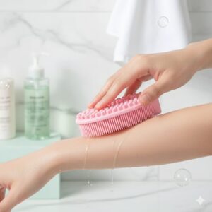 Brosse nettoyante en silicone