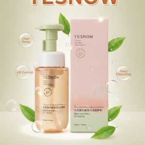 Yesnow mousse nettoyante Aloe vera - Peau sensible, grasse à imperfections