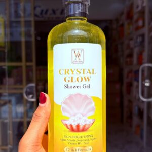 White aura Crystal Glow gel douche éclaircissant - Unifiant 1000ml