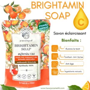 Savon BRIGHTAMIN SOAP madam Louise 80g