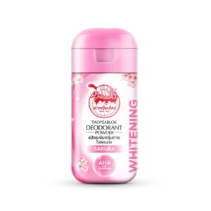 TAOYEABLOK Poudre Déodorante - Sakura, Aha & Vit B3 - 22g
