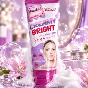Civic Creamy Bright Facial Foam - Gel nettoyant éclaircissant